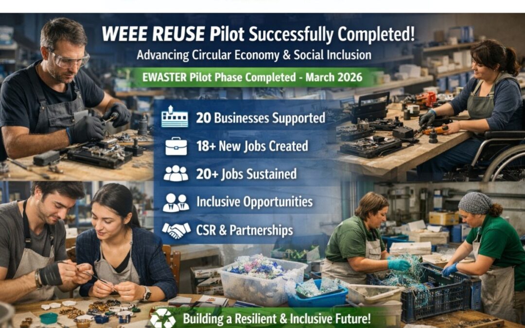 WEEE REUSE pilot action successfully concludes, driving inclusive circular economy solutions